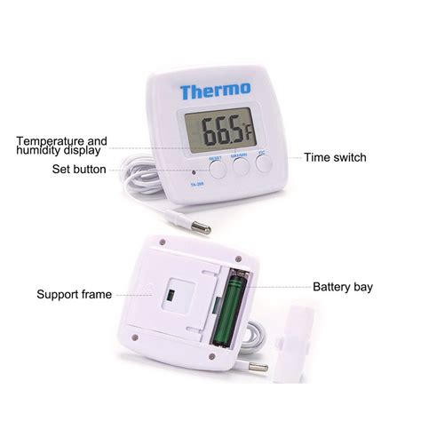 Digital Refrigerator Thermometer Aquarium Thermometer Water Temperatur ...