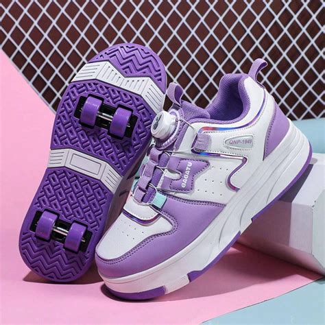 Tênis com Rodas de 4 Rodas, Tênis de Transformação com Rodas Retráteis ...