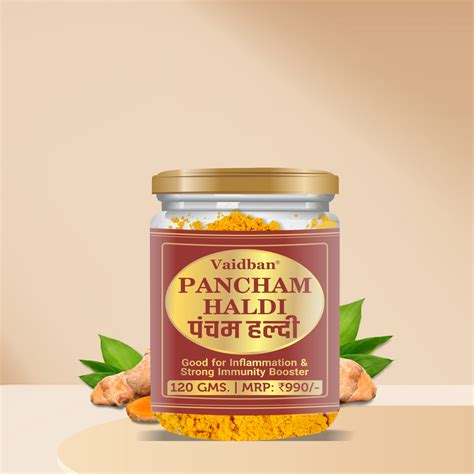 Pancham Haldi - Good for inflammation & Strong immunity booster.