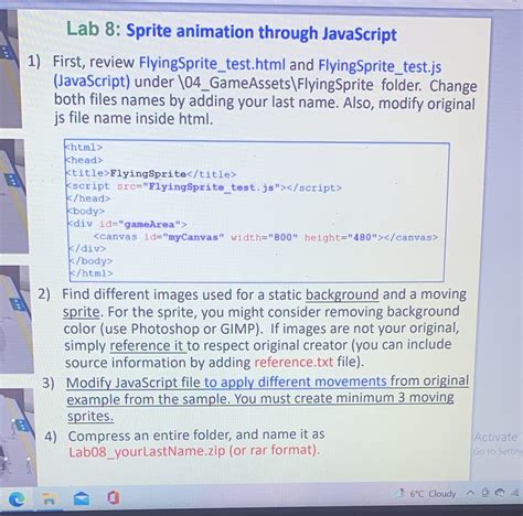 Animation Sprite Tutorial 的图像结果