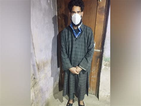 Jammu and Kashmir one LeT terrorist arrested in Baramulla district