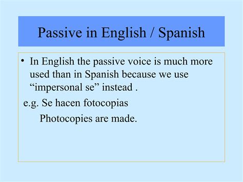 passive voice tense in English for secondary | PPT