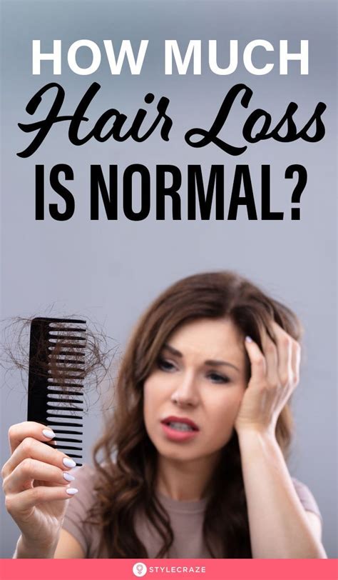 hair fall how much is normal