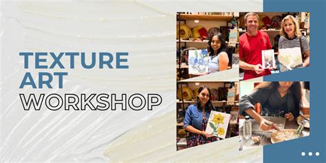 Texture Art Workshop Tickets, The Art Container, Ahmedabad, 2 August ...