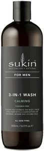 Sukin Men 3-In-1 Wash Calming 500Ml Cap: Buy Sukin Men 3-In-1 Wash ...