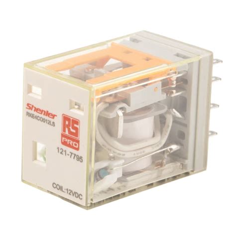 RS PRO | RS PRO Plug In Power Relay, 12V dc Coil, 5A Switching Current ...