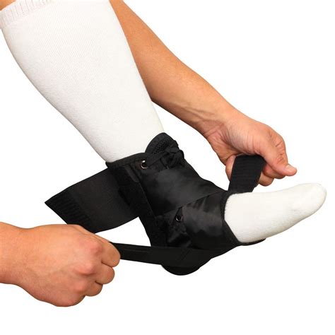 Lace Up Ankle Brace With Figure 8 Strapping Compression Stabilizer ...