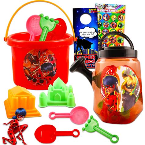 Zagtoon Miraculous Ladybug Watering Can Set Miraculous Ladybug Pool ...
