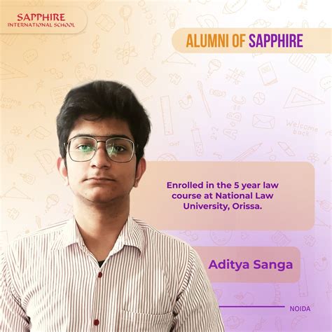 Alumni | Sapphire International School, Noida CBSE