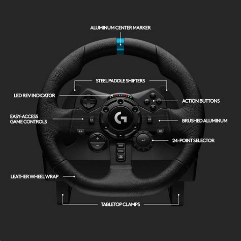 Logitech G923 Racing Wheel and Pedals, TRUEFORCE up India | Ubuy