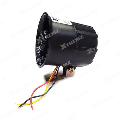 Xtremz 2 IN 1 Boom Siren 12v Dc Power Full Loud Sound For Bikes & Cars ...