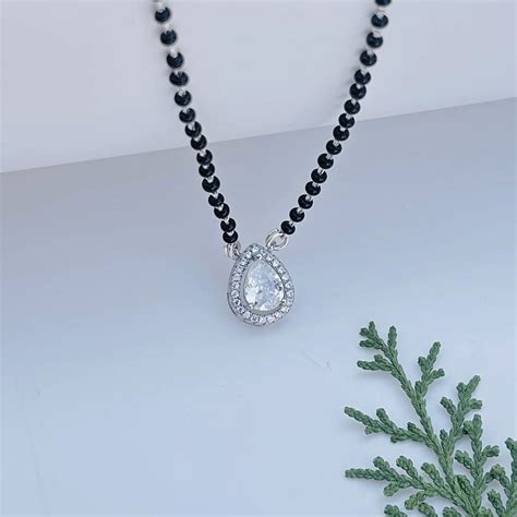 Buy 925 Silver Mangalsutra Designs Online @ Best Prices – Khushbu Jewellers