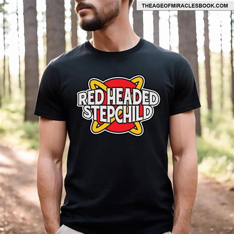Red Headed Stepchild Superhero Emblem T-shirt
