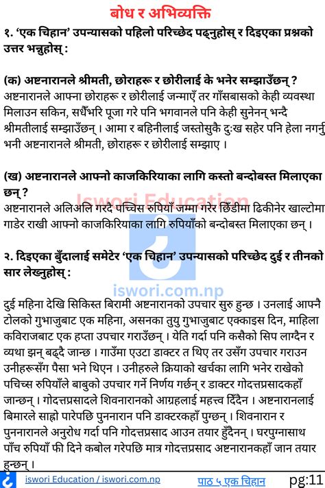 Image result for Nepali Class 12 Exercise