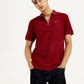 Men's Solid Red Slim Fit Polo T-shirt – Levis India Store