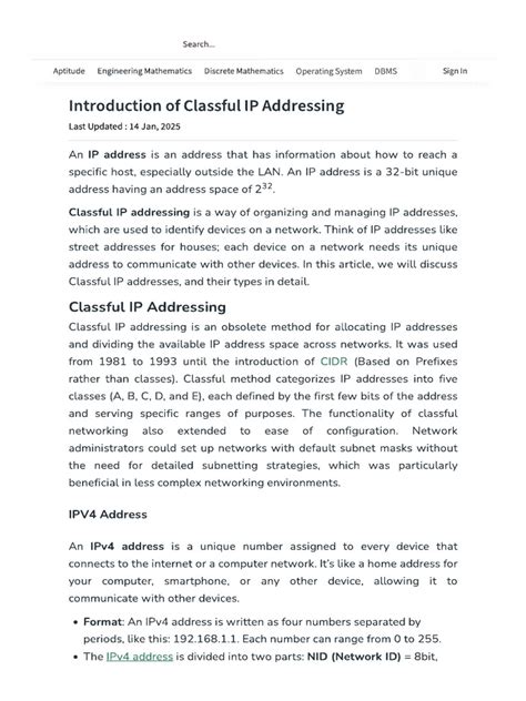 Image result for Classful IP Table