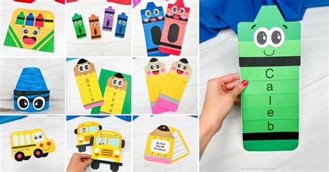 Back to School Crafts 的图像结果