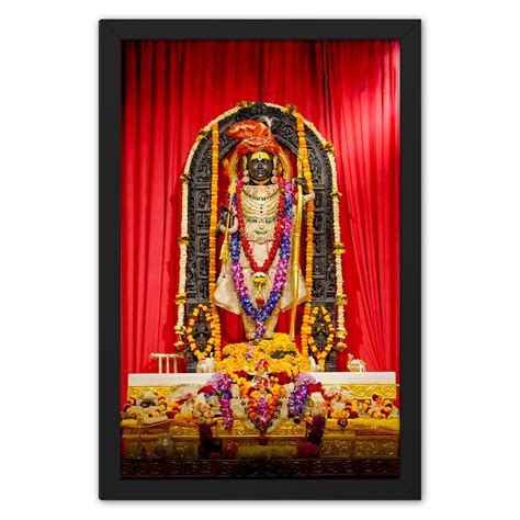 Ritwika's Bhagwan Shri Ram Lala Ayodhya Mandir Idol Flower Shringar ...