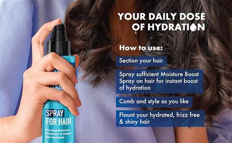 Buy Streax Moisture Boost Spray Hair Serum for Dry Frizzy Hair - 50 ml ...