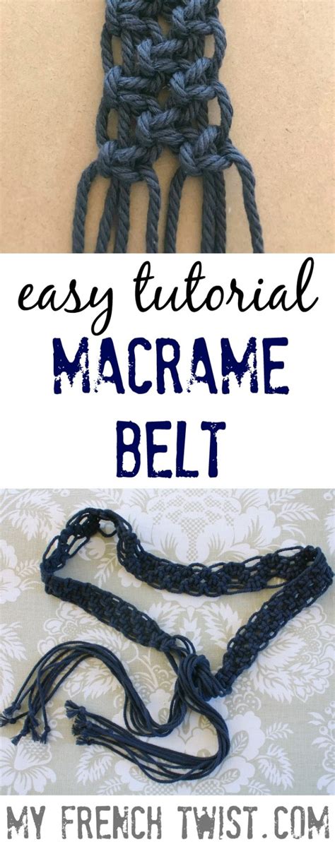 Image result for Easy Macrame Belt Tutorials