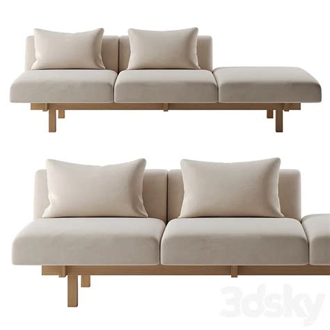 Raft Sofa 2 by Ariake 3DS Max Model – 3DSky Model Free