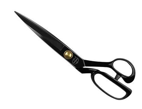 faas Black Professional Tailoring Scissor Carbon Steel Scissors 10 Inch ...