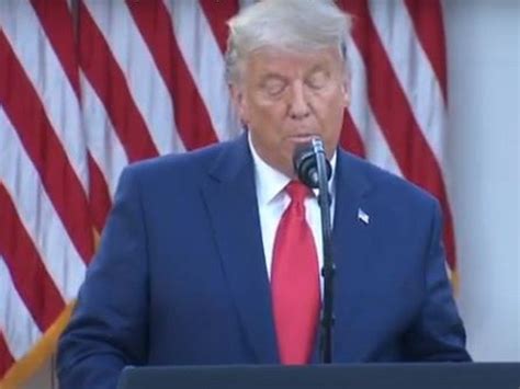 'Who knows which administration it will be': says Trump in first public ...