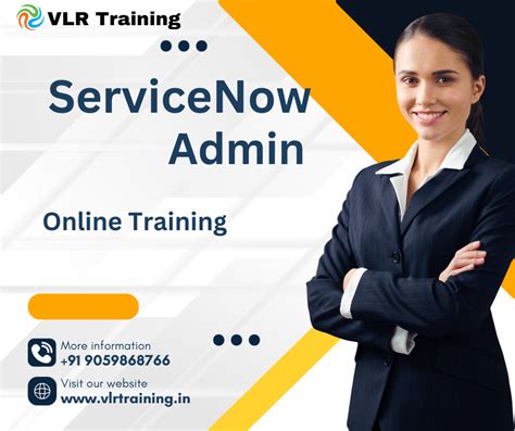 Servicenow Admin online training with projects - VLR Training Software ...