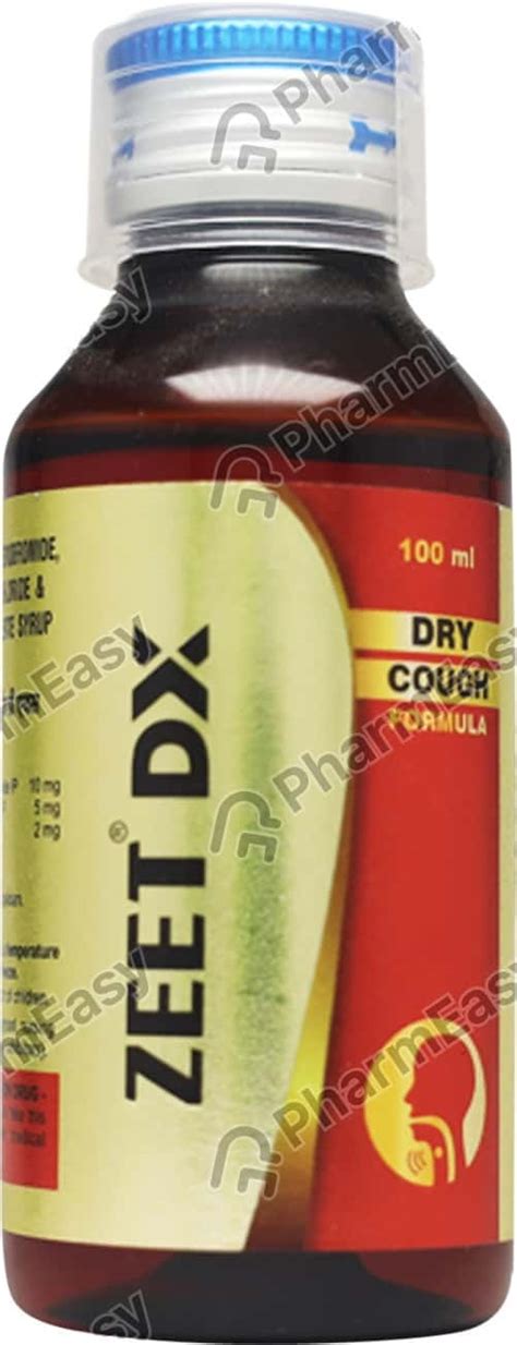 Mits Linctus Dx Bottle Of 100ml Syrup: Uses, Side Effects, Price ...