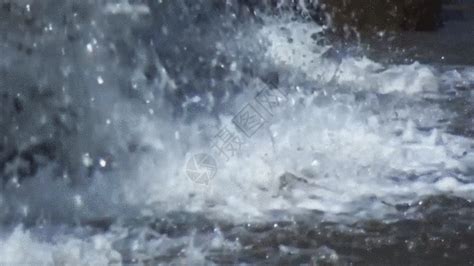 小溪河流水流实拍视频GIF动图图片-正版gif素材401087556-摄图网