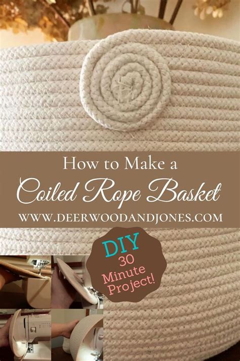 Image result for Clothesline Rope Basket Tutorial