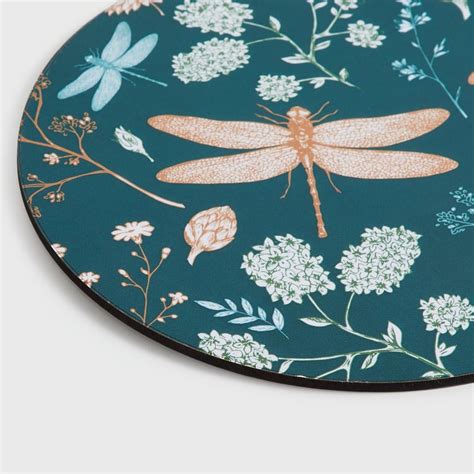Buy Corsica Dragonfly Wood Trivet from Home Centre at just INR 399.0