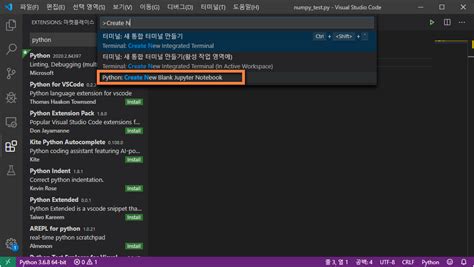 Image result for Python Jupyter Vscode