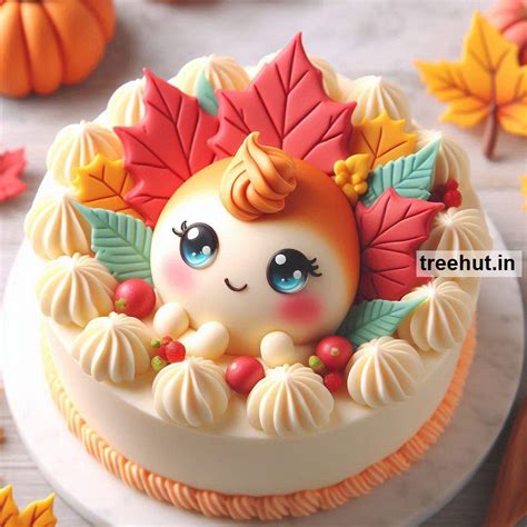 Maple Leaf Cake Decoration Ideas
