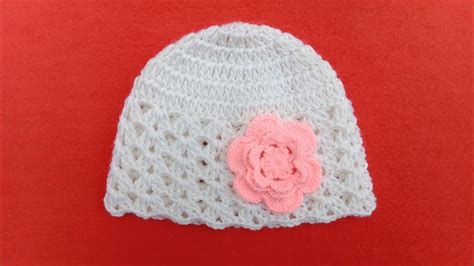 Shell Stitch Baby Hat Tutorial 的图像结果