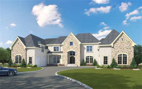 French Country House Plans With Porte Cochere