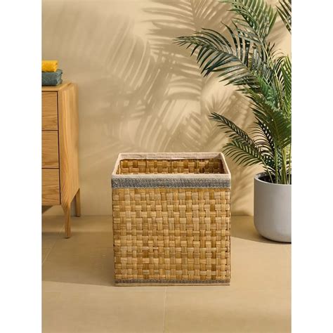 Корзина для белья ручной работы Arya Home Arya Herbert 50x50x50 ...