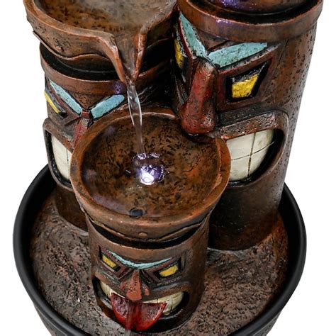 Watnature 15.5-in Resin Statue Indoor Fountain YDS31030 at Lowes.com