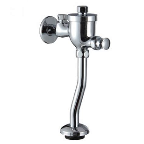Urinal flush valve hand at full copper delay valve