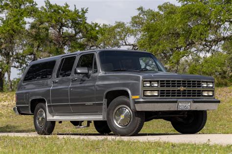 No Reserve: 41k-Mile 1990 Chevrolet Suburban 2500 Silverado 454 for sale on BaT Auctions - sold ...
