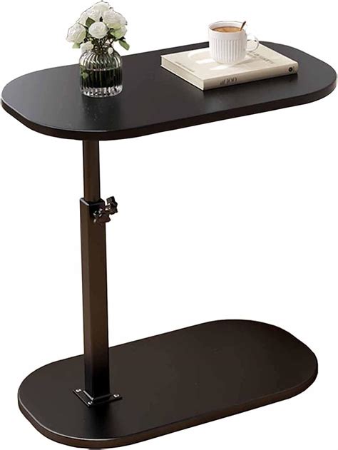 Amazon.com: Simcat C Shaped Side Table,Adjustable Height C Table End ...