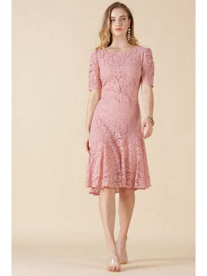 Buy Gipsy Pink Net Fabric Dress Online