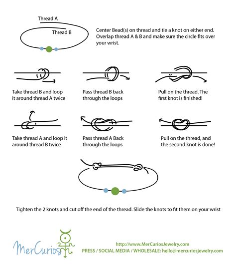 Image result for Tutorial Sliding Knot Bracelet