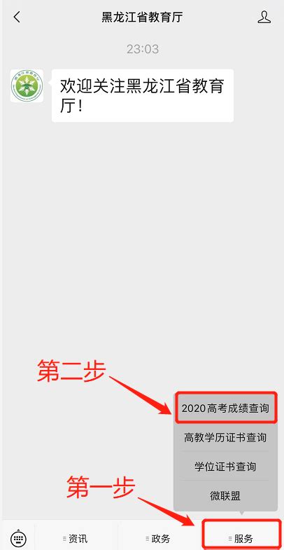 黑龙江：2020年普通高考成绩已发布，如何查询看这里