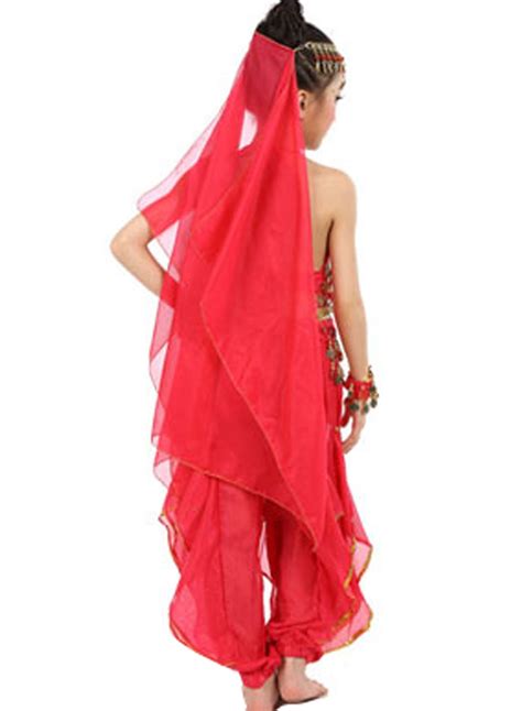 Girls Genie Costume India Belly Dance Arabian Princess Halloween ...