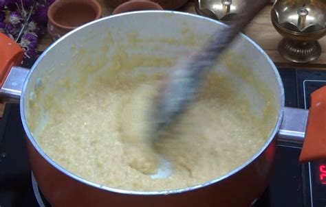 Milk cake | Palkova | Milk burfi-How-to make-Step by step photos & Video