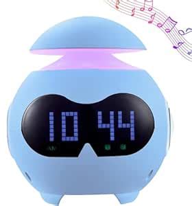 Buy Sisliya Kids Digital Alarm Clock Night Light Dual Alarm Setting ...