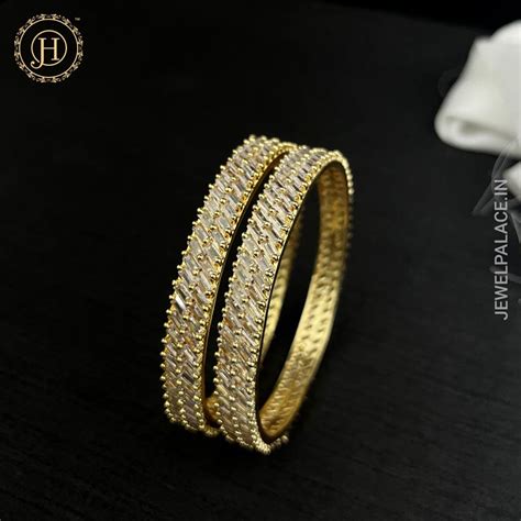 Latest Premium Quality AD Stone Bangles JH3709 – Jewel Palace