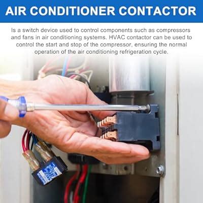 DMiotech HVAC Contactor, 3 Pole FLA 20 Amps 240V India | Ubuy