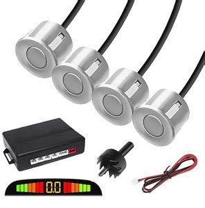 Becart PKA2209 White Car Reverse Parking Sensor with LED Display 4 ...